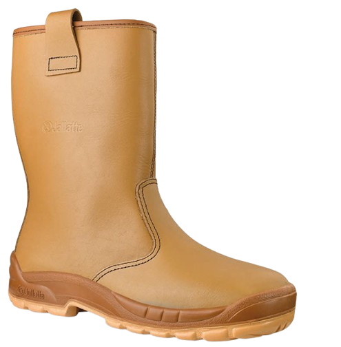 Jalartic fur-lined leather boot