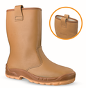 Jalartic fur-lined leather boot