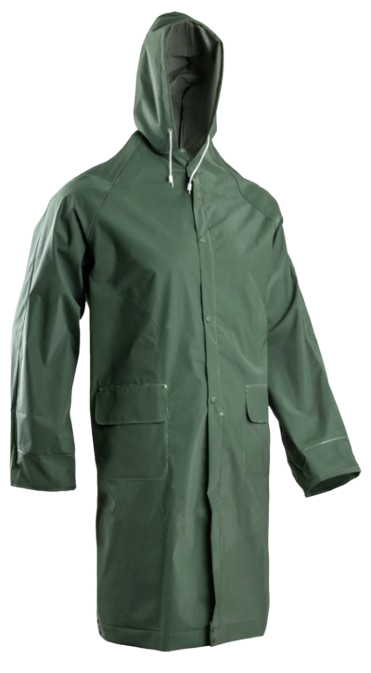 Long rain jacket
