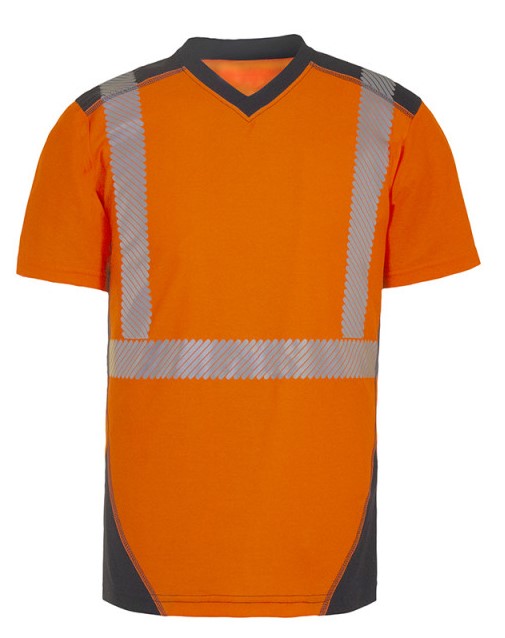 Tee-shirt HV polyester coton AXIONE manches courtes Jakarta