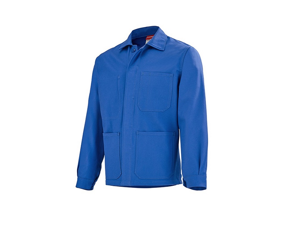 100% cotton blue work jacket