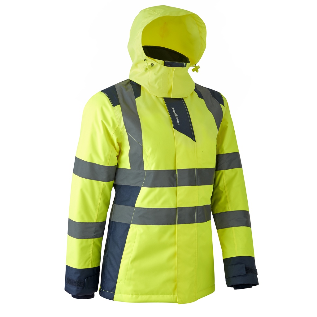 Parka femme fluo HV