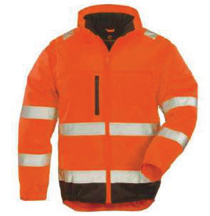 Gilet chaud HV BREZILLON manches polyester amovibles