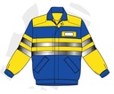 Blouson BY CN MATERIEL minorange sans écusson