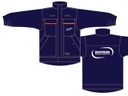 Veste retard feu BYES devant cœur + dos - liseré orange (peut être remplacé par EP128245 ou HS153039)