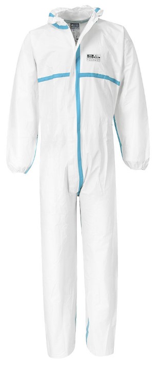 Combinaison jetable 55Gr M² type 4/5/6 CAT.III