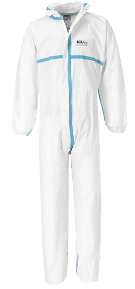 Disposable coverall 55Gr M² type 4/5/6 CAT.III