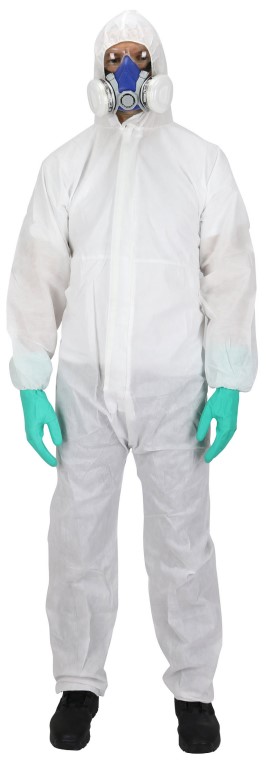 Disposable coverall type Tyvek 41Gr M² type 5/6 CAT.III