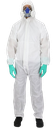 Disposable coverall type Tyvek 41Gr M² type 5/6 CAT.III