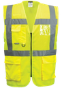 Gilet fluo HV maille Madrid (Aérée)