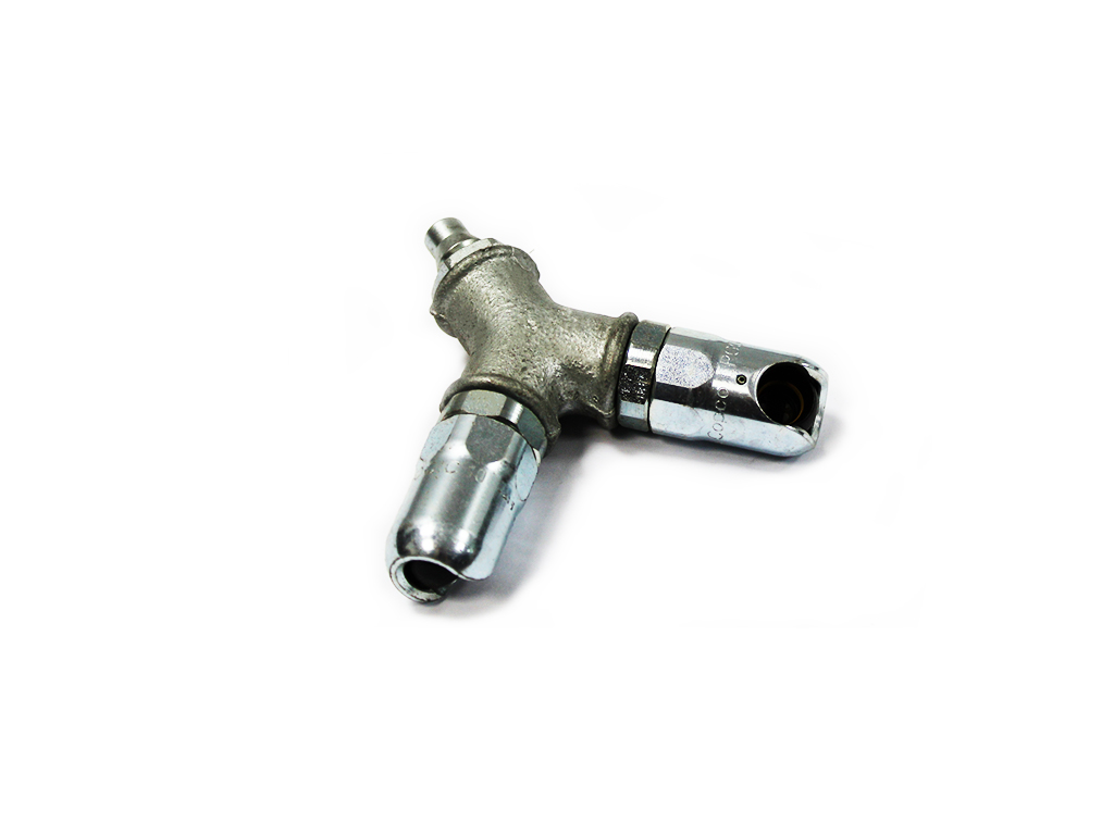 Y connector kit between compressor/outlet Quick connect