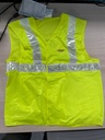 Gilet fluo hv jaune COLAS spécial nuit ** ANCIEN LOGO **