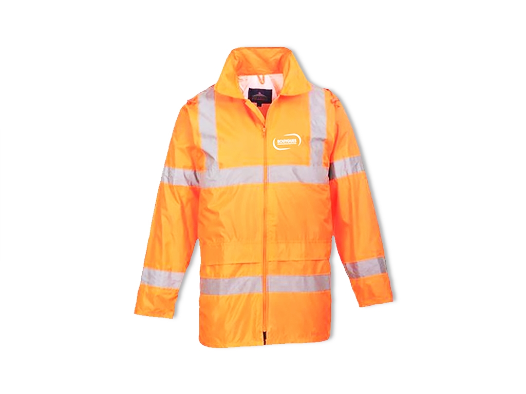 Veste de pluie hv fluo BYES