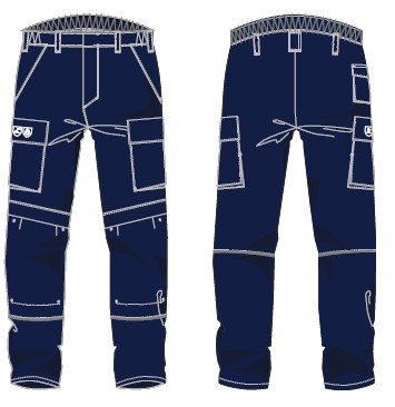 Pantalon Retard Feu Antistatique pour BYES IE (modèle Bétrancourt 4612)