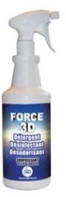 FORCE 3D Disinfectant - 1L spray gun STANDARD EN14476