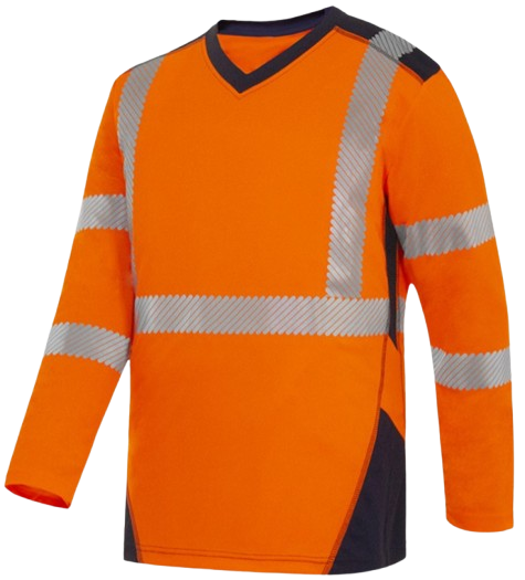 HV polyester cotton BY TP RF long sleeve Jakarta T-shirt