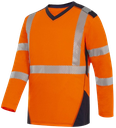 Tee-shirt HV polyester coton BY TP RF manches longues Jakarta