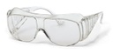 Lunettes ou surlunettes pour porteur de lunettes (grande monture)