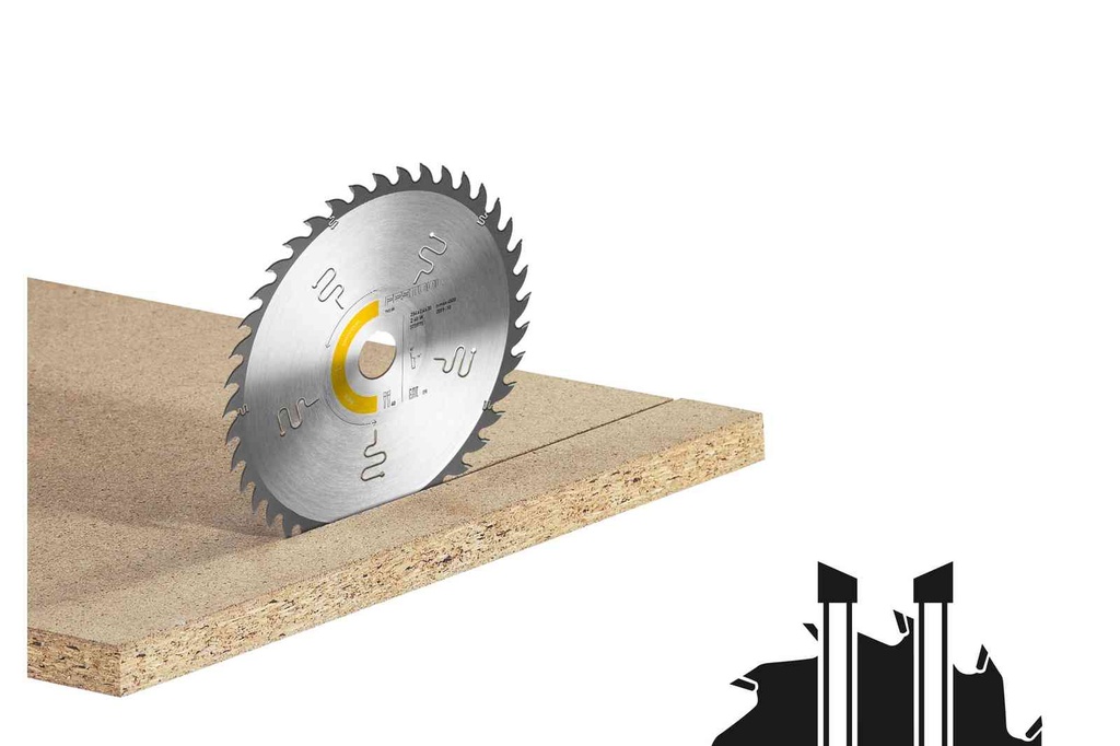 Lame de scie universelle 254x2.4x30w40 pour tks 80