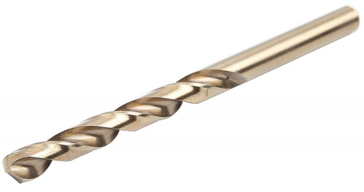 Foret cobalt 5 pourcent Diam.4.5mm - Usage intensif