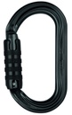 Ok Triact Lock aluminum carabiner 1/4 turn black