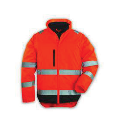 Gilet chaud HV BY BAT GRAND OUEST manches polyester amovibles