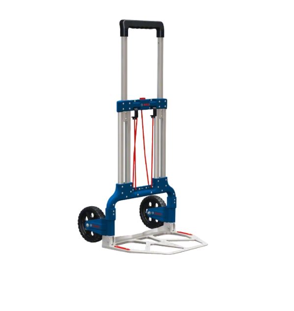 Diable de transport repliable en aluminium - 125kg max