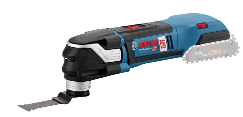 Couteau oscillant GOP 18V-28 solo L-BOXX
