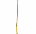 Polyamide curved handle for Alsace shovel