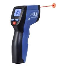 Infrared thermometer with laser sighting - compact -50°C/+500°C (sold individually)
