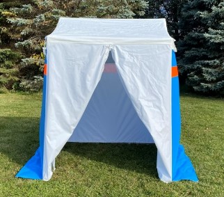 Construction site tent 1.75x1.75x1.95m