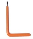 IEC 4mm insulated angled male key