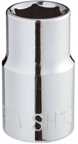 1/2 Socket - 6 Sides Diam. 22