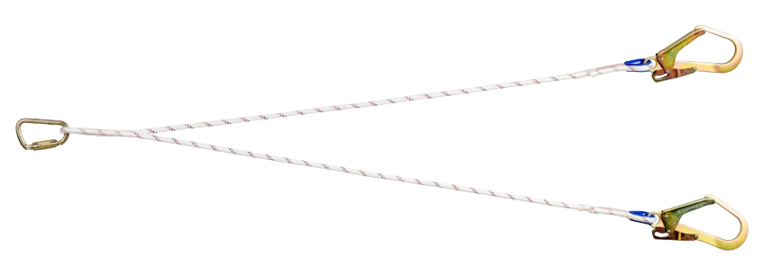 Double halyard lanyard LDF 11 1m-11-53-53 1QT M11 + 2M53 without absorber