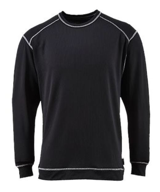 Upper body underwear 93% Polyester wicking 7% Spandex
