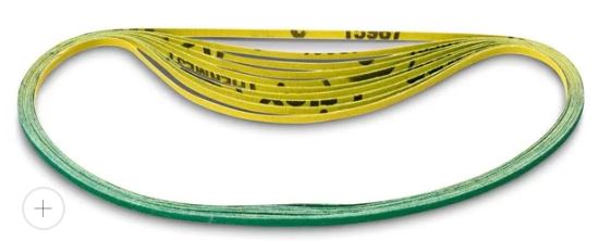 Ceramic abrasive belt length 520 mm width 3 grit 180 - for BF10-280E