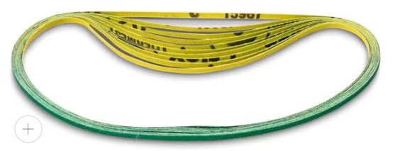 Ceramic abrasive belt length 520 mm width 6 grit 180 - for BF10-280E