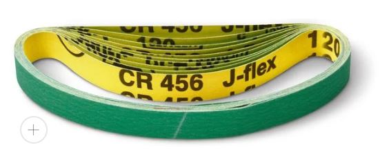 Ceramic abrasive belt length 520 mm width 20 grit 180 - for BF10-280E