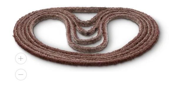 Bande fibre, douce pour les surfaces lisses longueur 520 mm largeur 6 texture grossière - pour BF10-280E