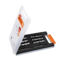 Coffret de fraises weldon ¾, profondeur 50mm, 6 fraises Diam.  12,14,16,18,20,22 mm et 2 éjecteurs