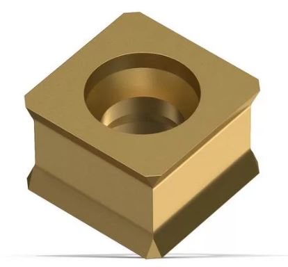 Plaquettes réversibles KX pour chanfrein de 30° de 5 mm sur aciers et aciers inoxydables (pack de 10 pièces) - pour KFH17-15R