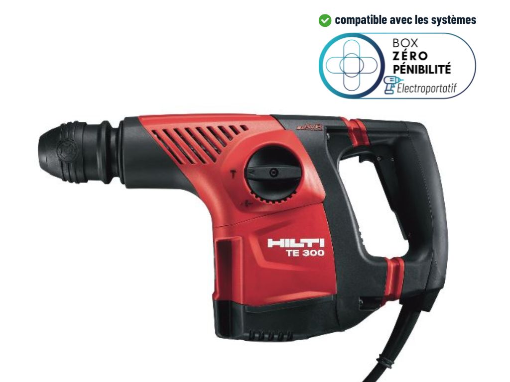 Corded chisel kit TE 300-AVR + TE DRS-C