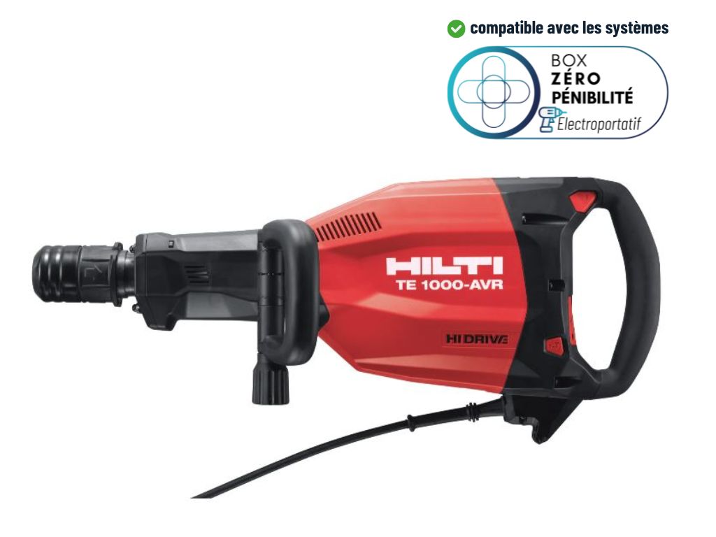 Burineur filaire TE 1000-AVR - 26J - 12,5kg