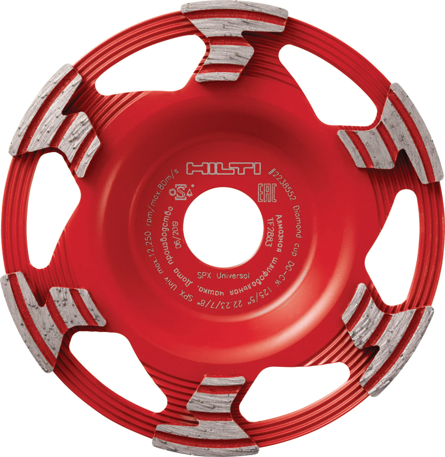Diamond wheel DG-CW 125/5 SPX univ. - UNIT
