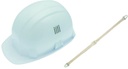 Casque Brennus avec aération - Jugulaire en coton - Variante de couleur