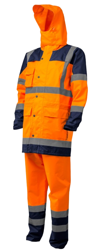 Ensemble de pluie HV coutures étanches Hydra