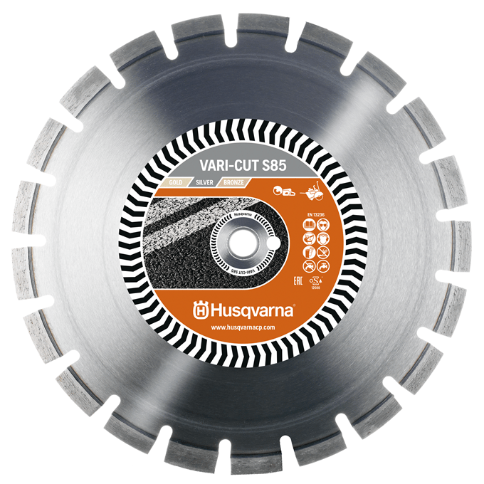 Disque asphalte Diam. 350mm (usage intensif) VARI-CUT S85 pour K770