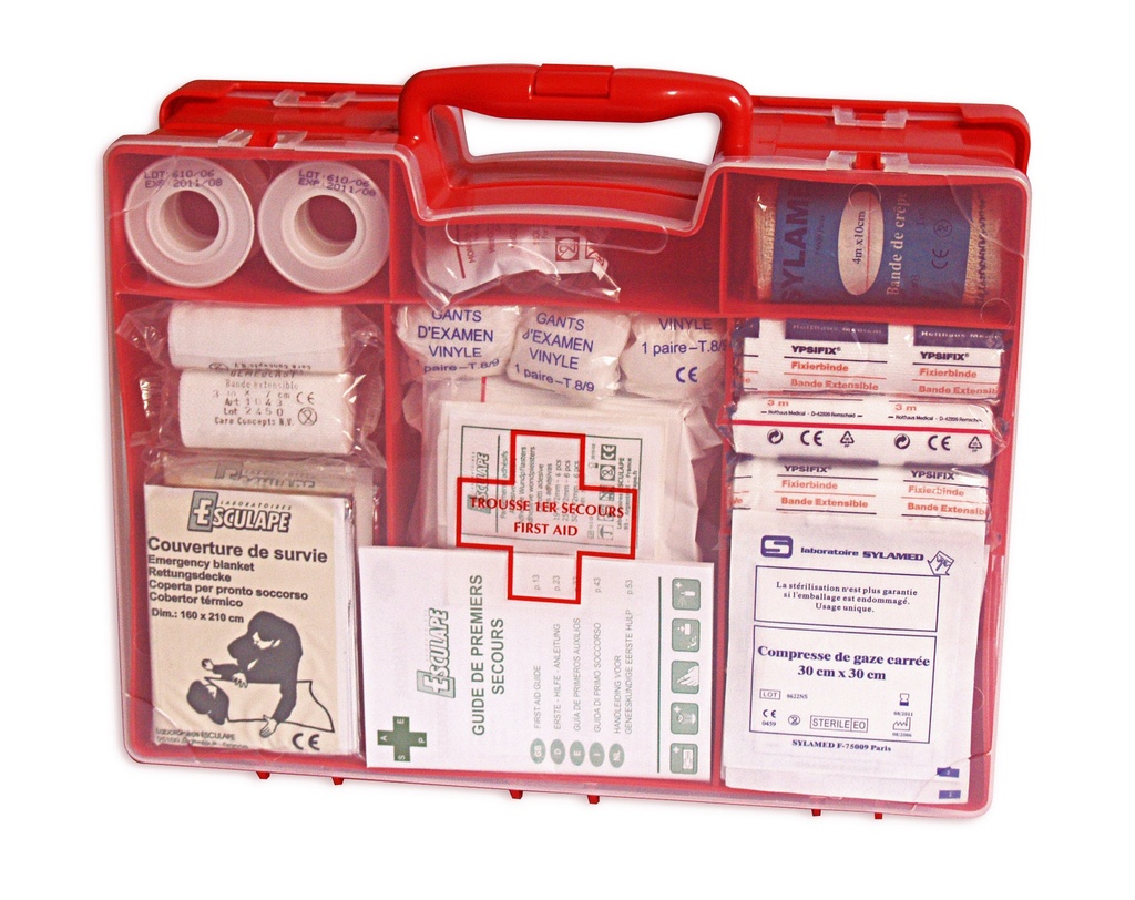 BY CN first aid kit for more than 7 people (composition 2021)