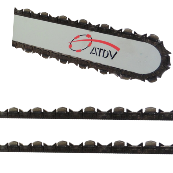 [EL112031] 3 F3 Premium-29 reinforced concrete chains + 1 30cm guide