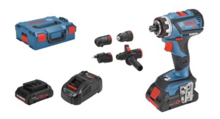 GSR 18V-60 FC ProCORE 18V 2x4.0Ah + GAL 1880 HP drill driver